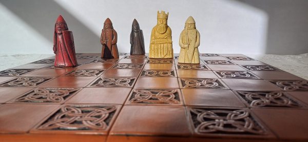 Dark Decorative Foldup Chess Board 2" Squares - Image 21