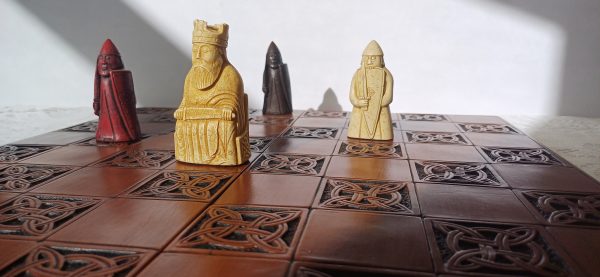 Dark Decorative Foldup Chess Board 2" Squares - Image 22