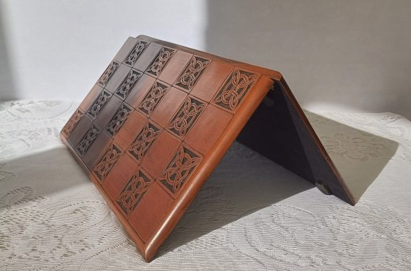 Dark Decorative Foldup Chess Board 2" Squares