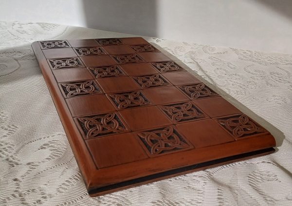 Dark Decorative Foldup Chess Board 2" Squares - Image 10
