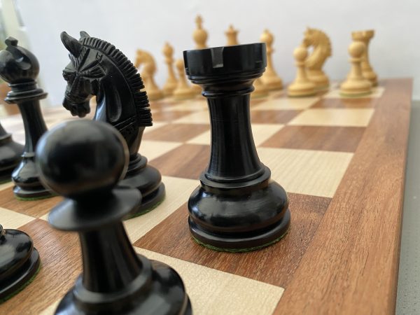 The Armour Chess Set in Ebony - Image 10