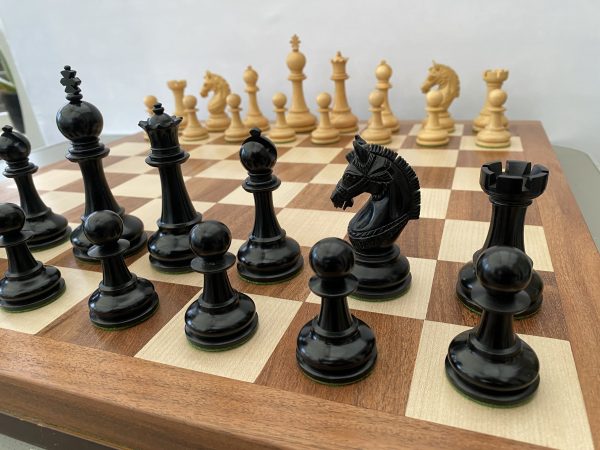 The Armour Chess Set in Ebony - Image 12