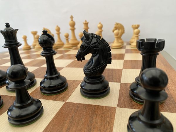 The Armour Chess Set in Ebony - Image 6