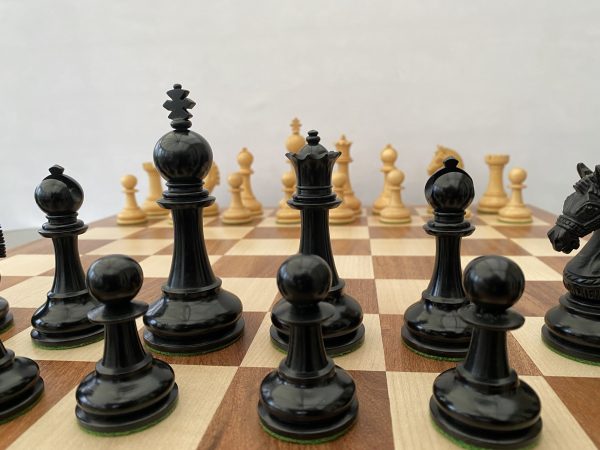The Armour Chess Set in Ebony - Image 7
