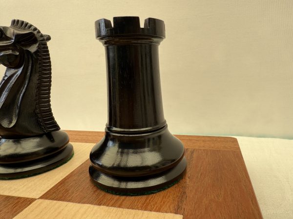The Tuscany - Ebony and Antique Style Chess Set - Image 9