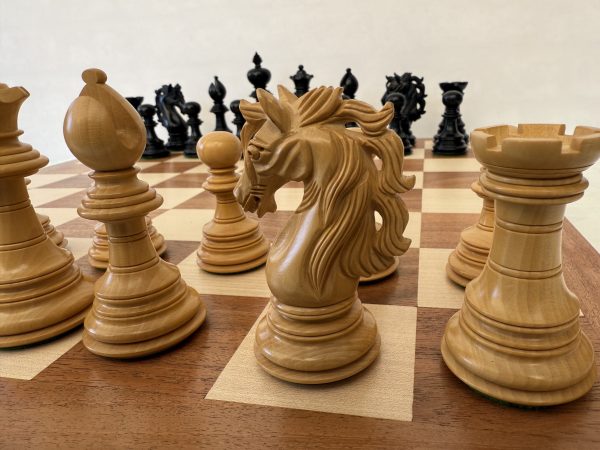 The Vanstone - Ebony Chess Set - Image 8