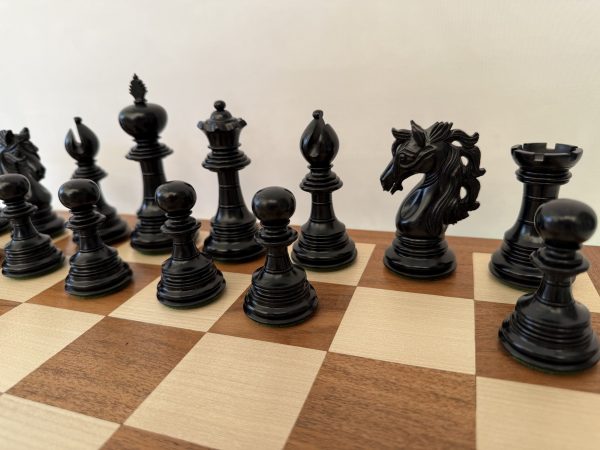 The Vanstone - Ebony Chess Set - Image 13