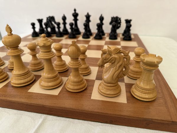 The Vanstone - Ebony Chess Set - Image 14