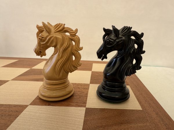 The Vanstone - Ebony Chess Set