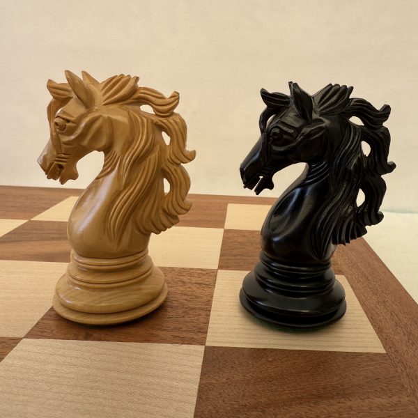 The Vanstone - Ebony Chess Set