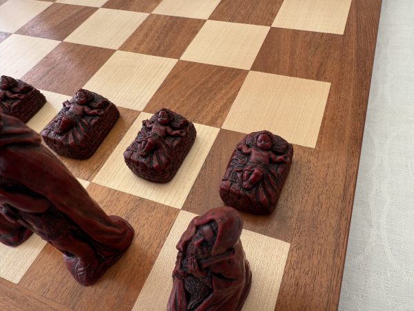 Nativity Chess Pieces – Biblical Chess Set with Joseph, Mary, and Jesus - Image 9