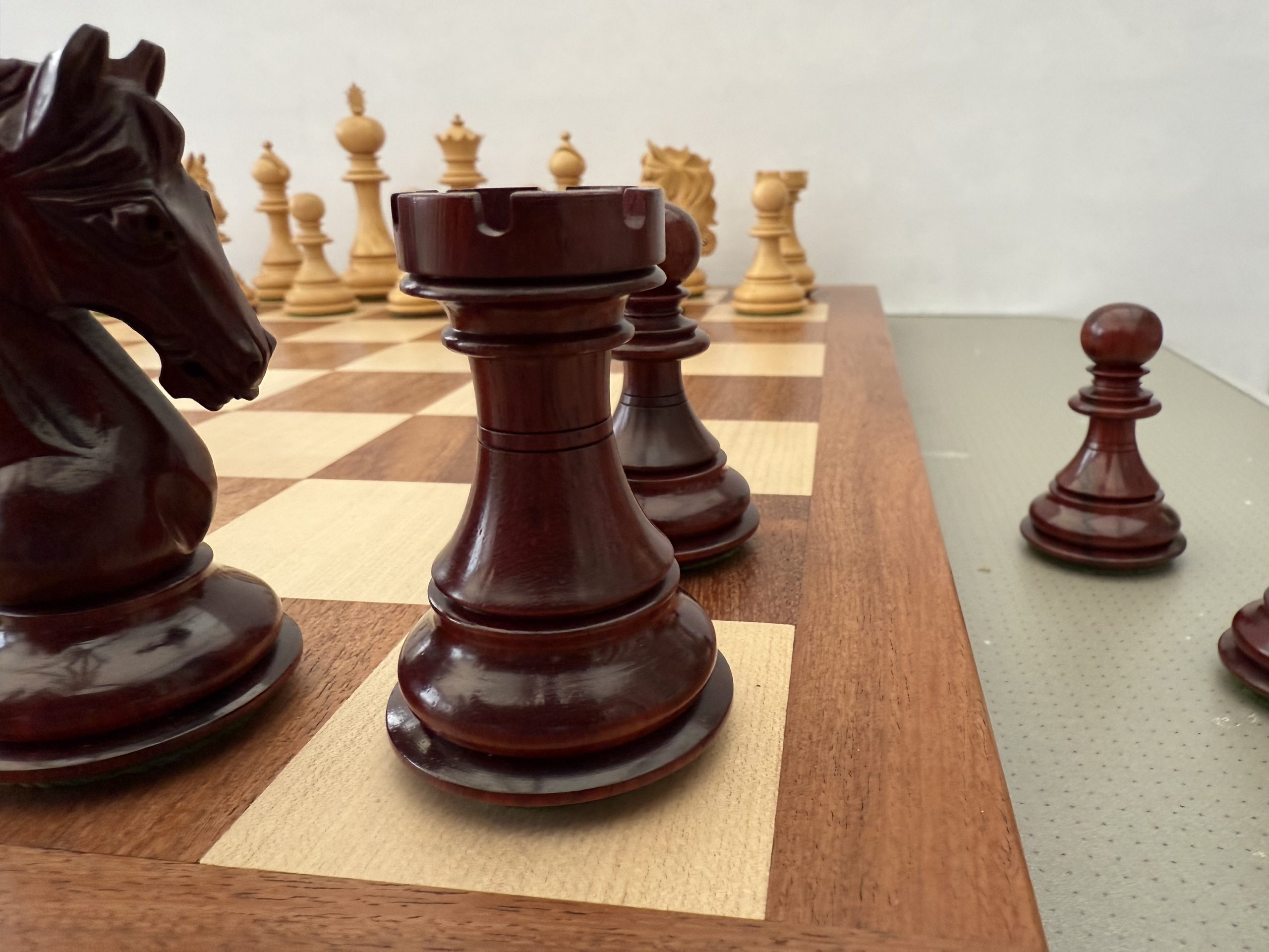 The Sarajevo Bud Rosewood Chess Pieces - Image 6