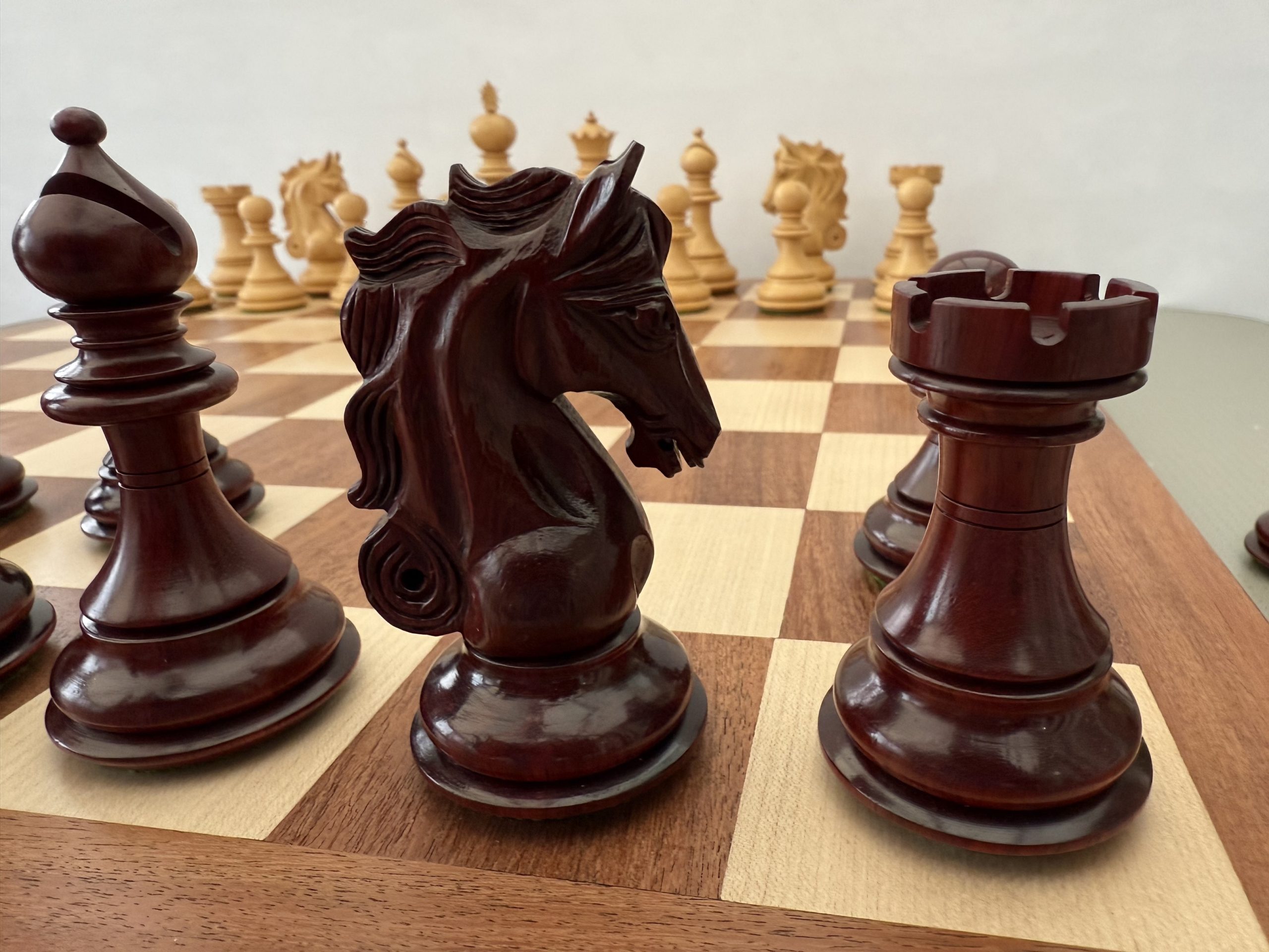 The Sarajevo Bud Rosewood Chess Pieces - Image 8