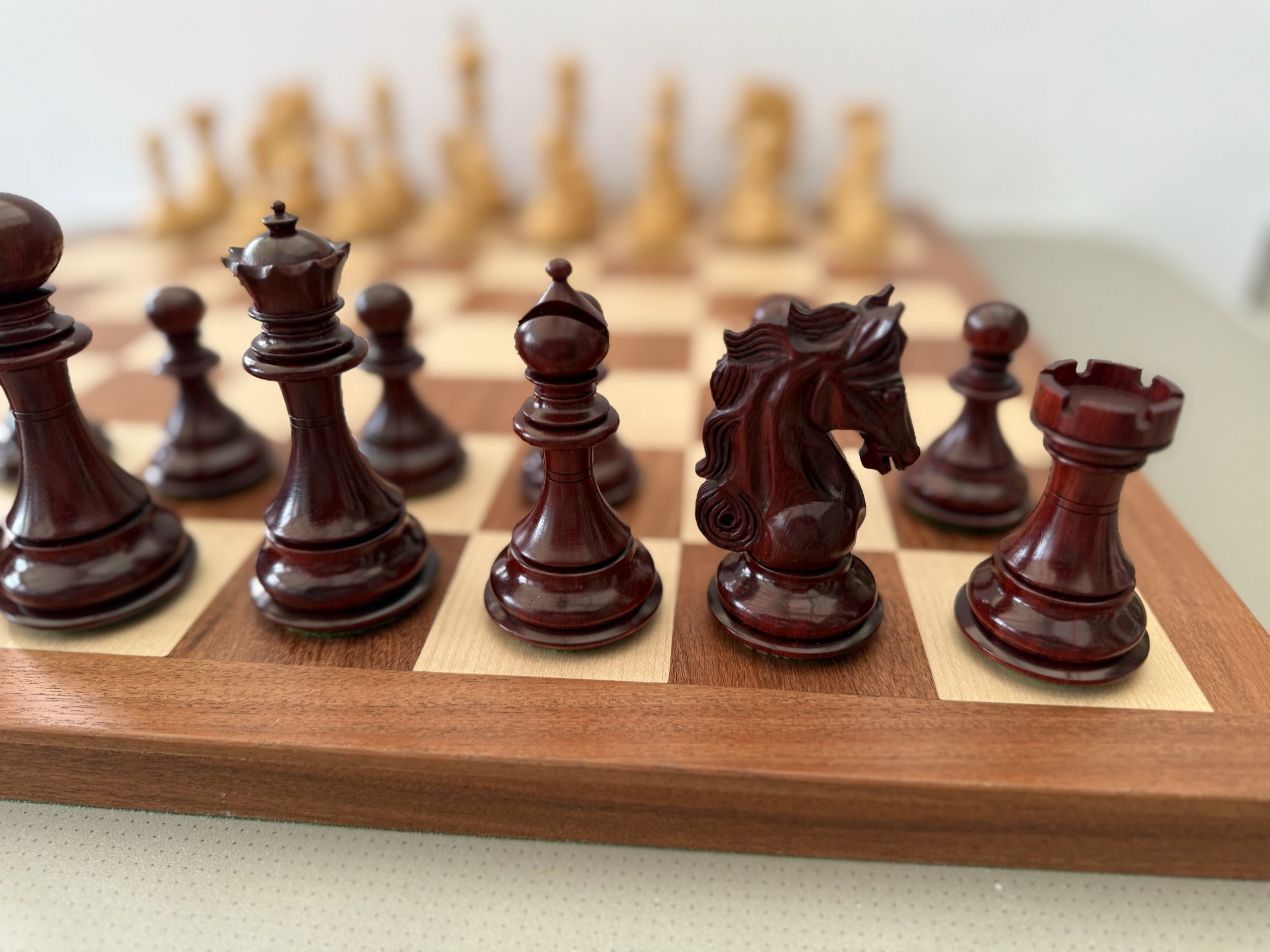 The Sarajevo Bud Rosewood Chess Pieces - Image 16